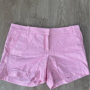 Linen chino j crew shorts